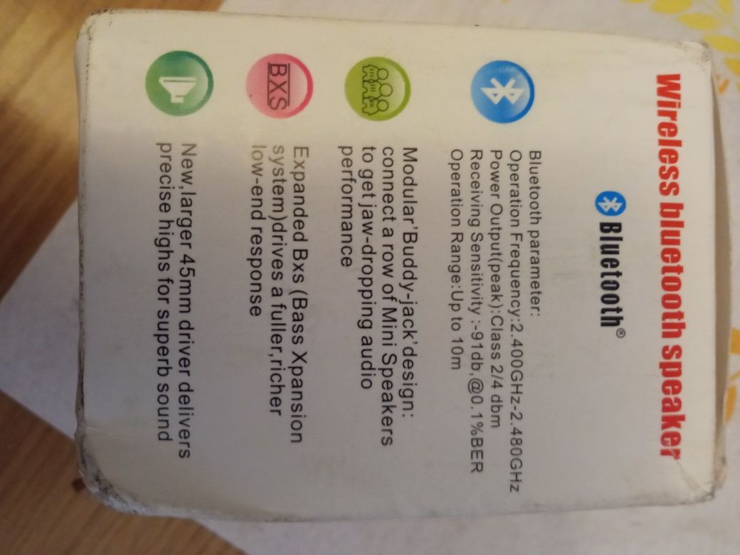 Głośnik bluetooth