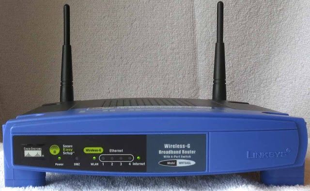 Wi-Fi роутер Linksys WRT54GL