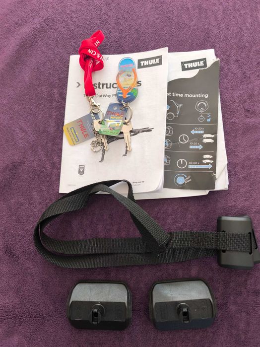 Bagażnik Thule OutWay 993na 2 rowery na tylną klapę