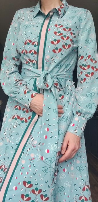 Нова! Сукня плаття з оригінальним принтом S-М