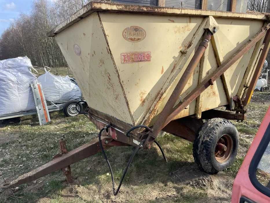 Przyczepa Rolnicza • Wywrotka z Wysokim Wywrotem • Solidna