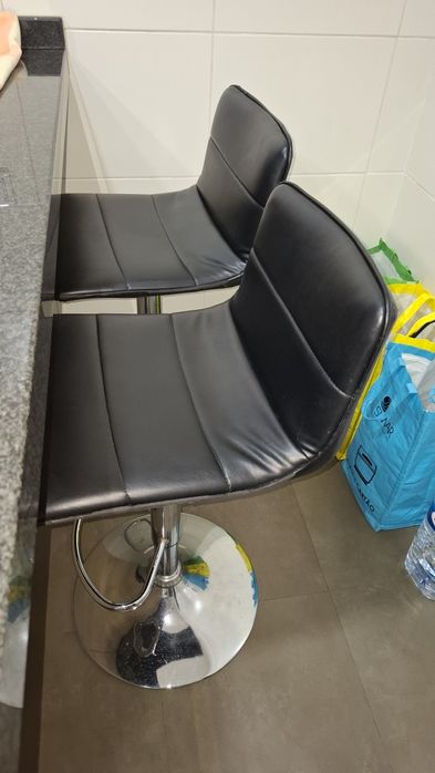 Cadeira / banco alto cozinha (4 unidades)