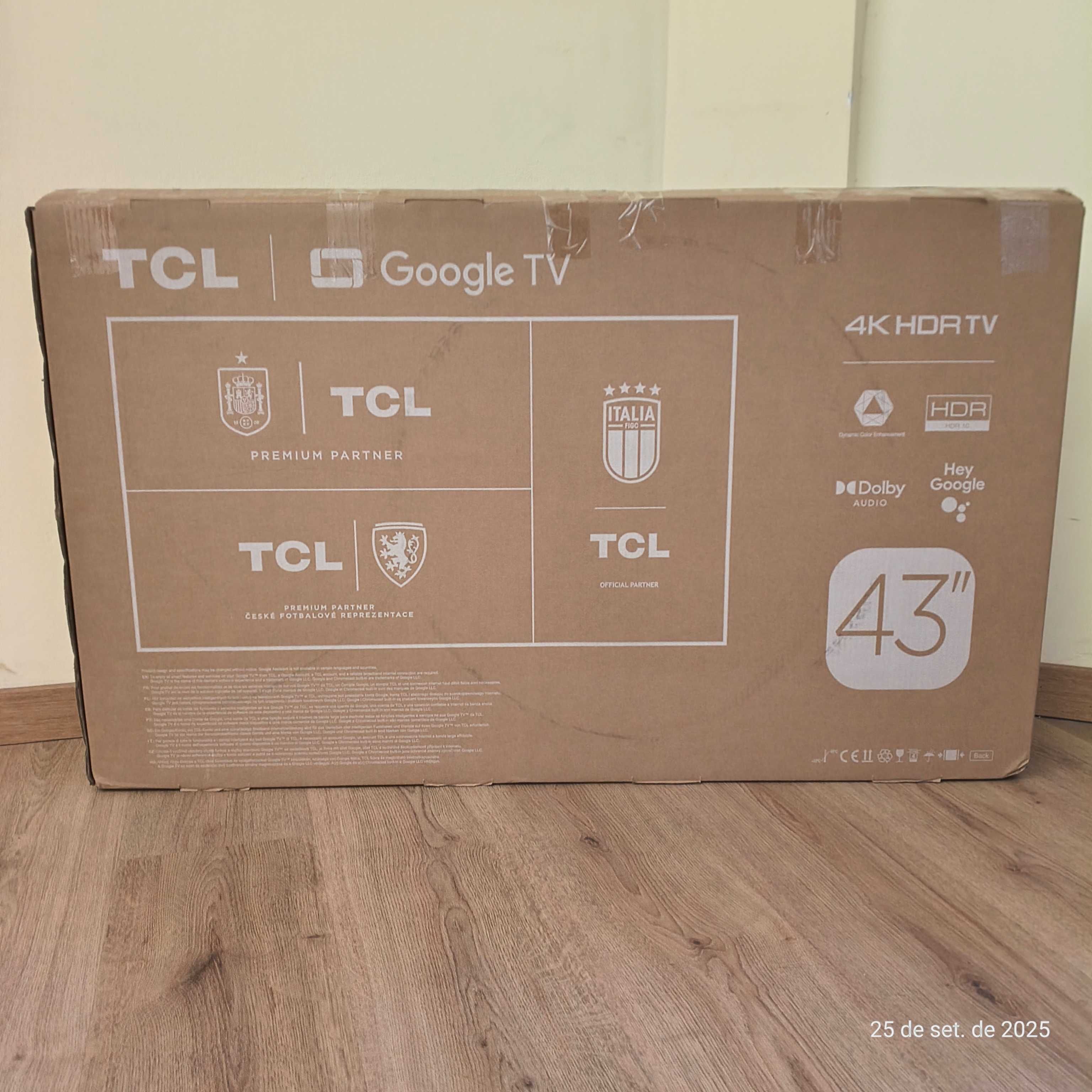 TV TCL 4K 43 polegadas Google TV