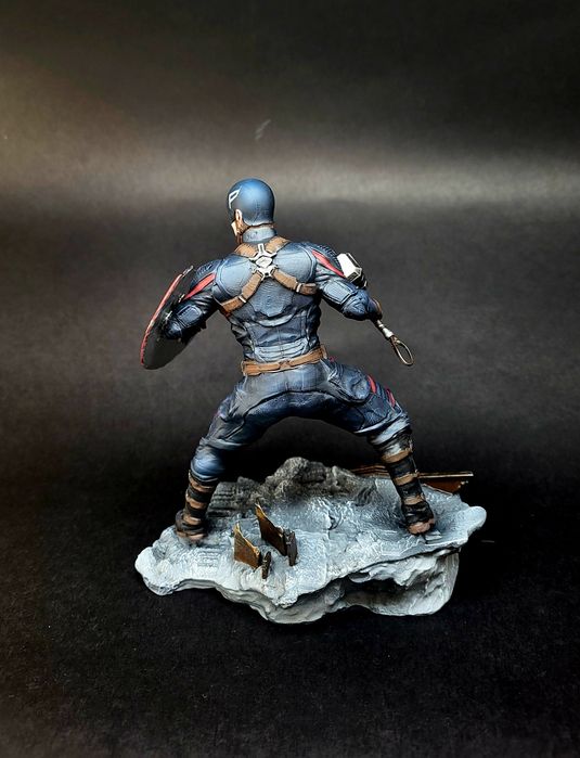 Marvel Kapitan Ameryka Endgame recznie malowany druk 3D