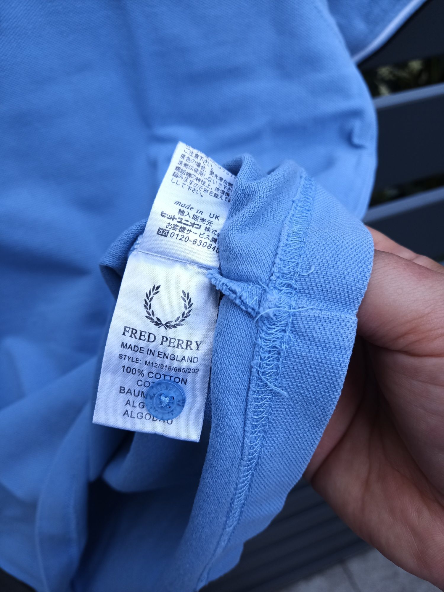 Fred Perry koszulka polo męska vintage retro