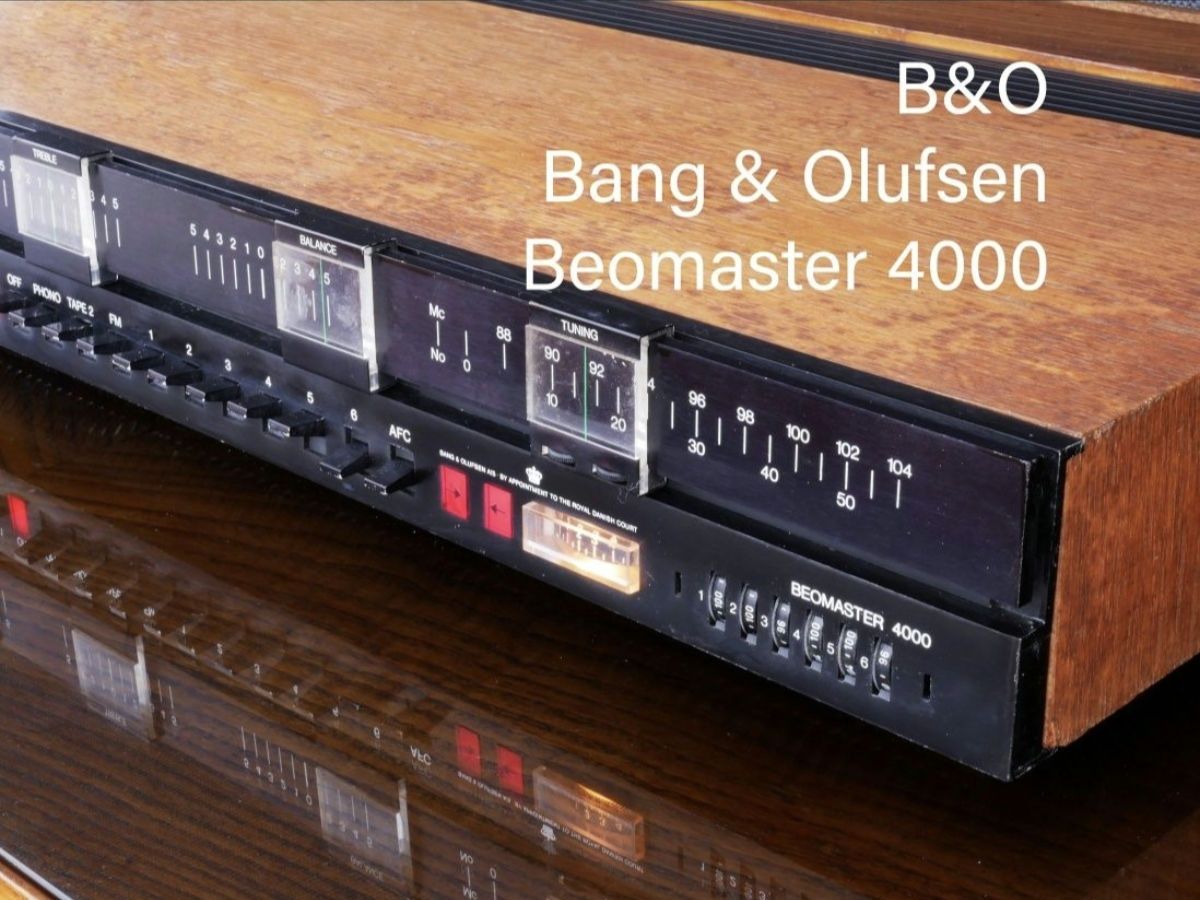 Bang & Olufsen B&O Beomaster 4000, Amplificador e Sintonizador Hifi
