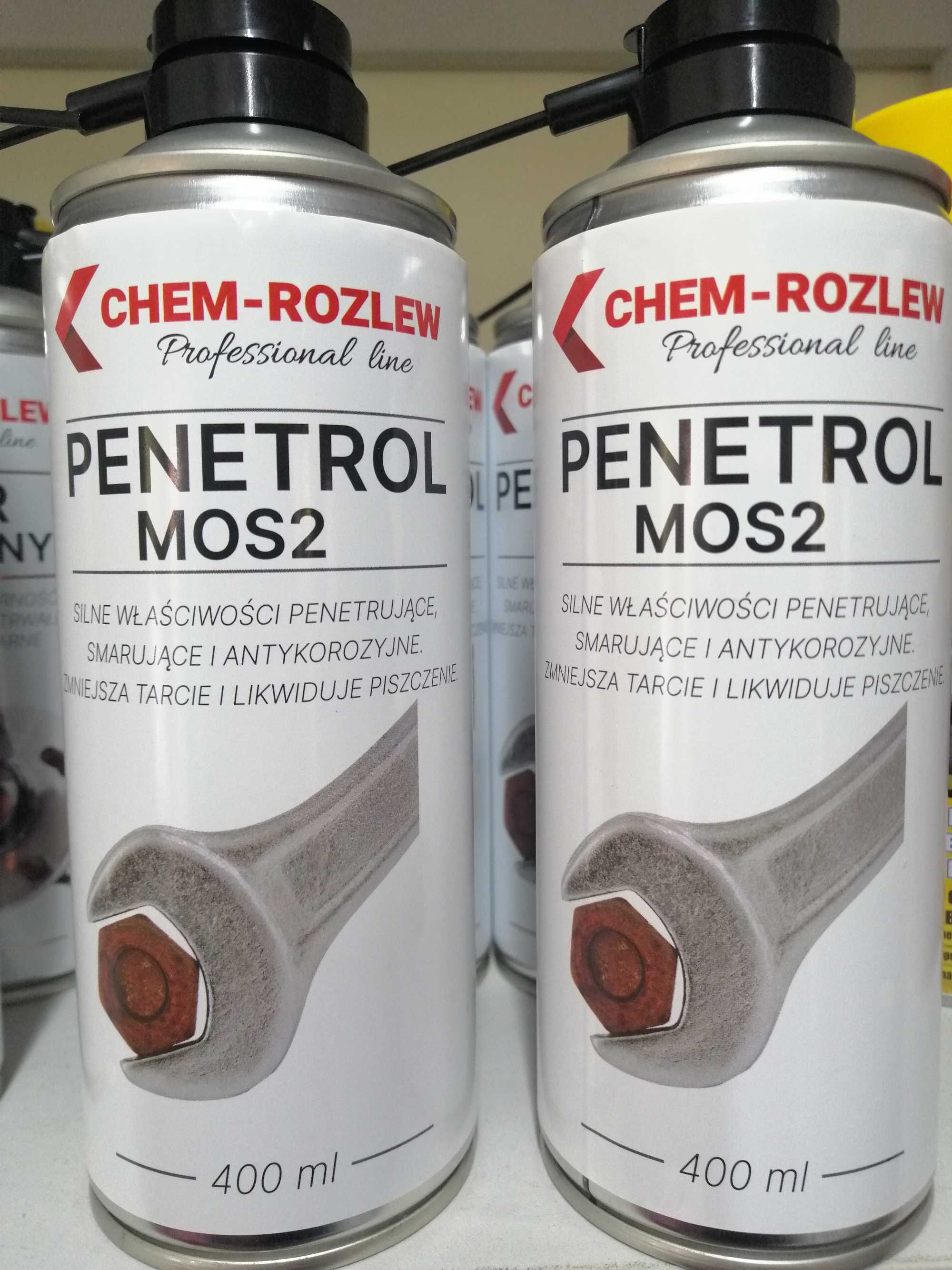 Odrdzewiacz Penetrol MoS2 400ml