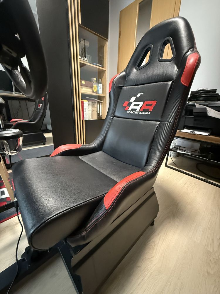 Playset, SIM RACE - stelaż, kierownica, pedały, shifter, hydrołapa, TV