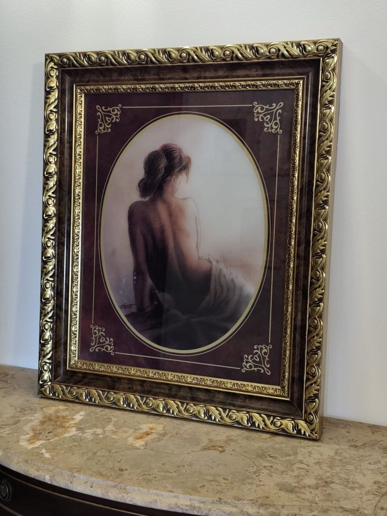 Dois Quadro mulher