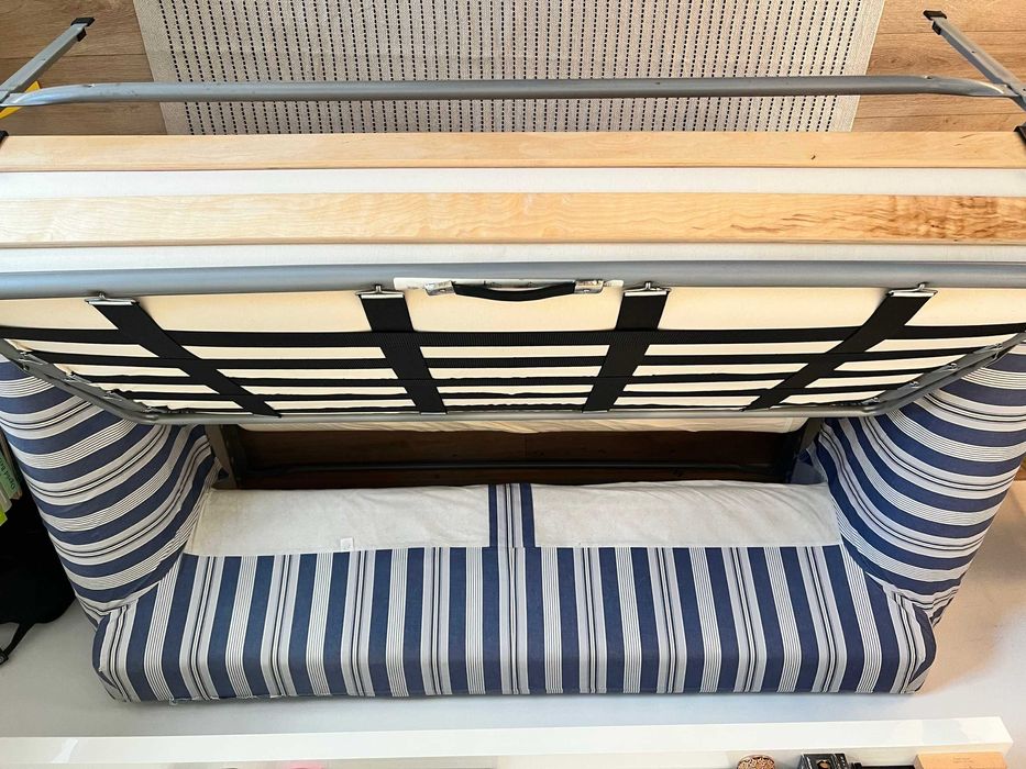 IKEA Ektorp 2os rozkładana sofa z materacem. Odbiór osobisty.