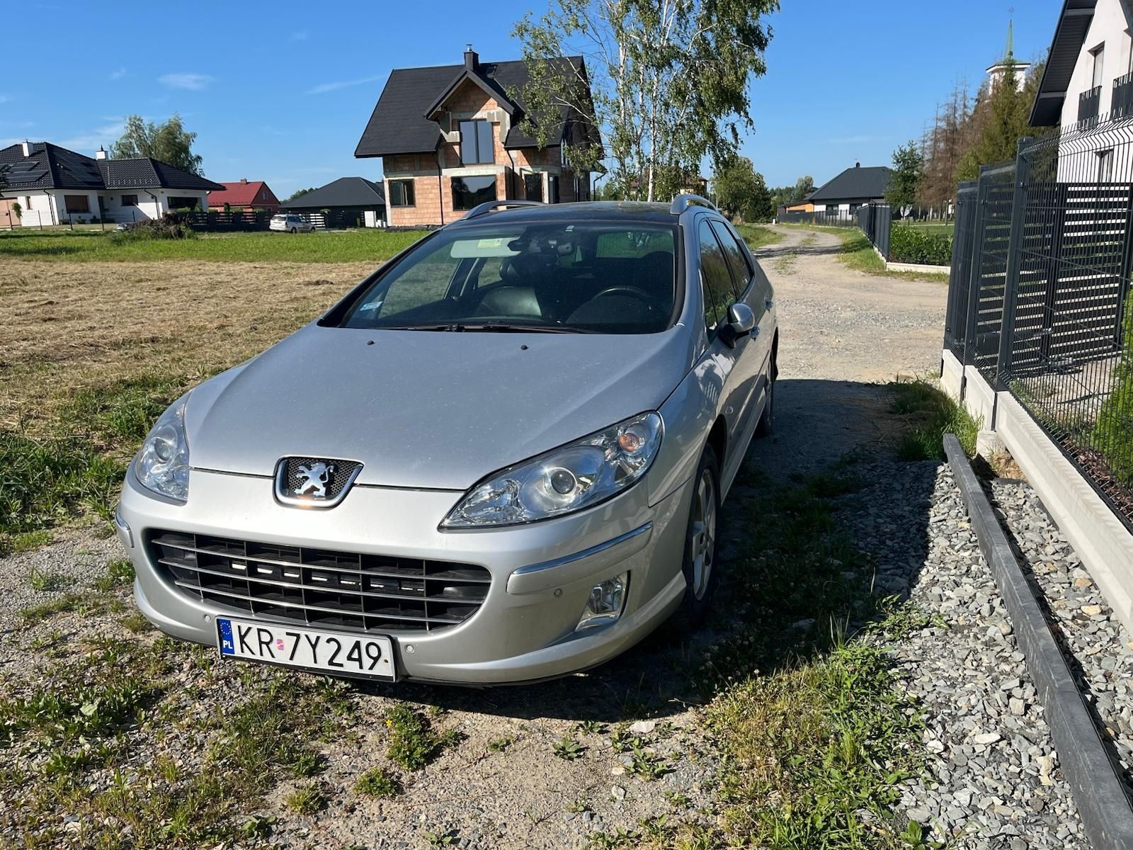 Peugeot 407 SW 1.6 HDi 2009 – bogata wersja, uszkodzony