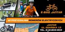 Wypożyczalnia rowerów elektrycznych Stegna Jantar Mikoszewo