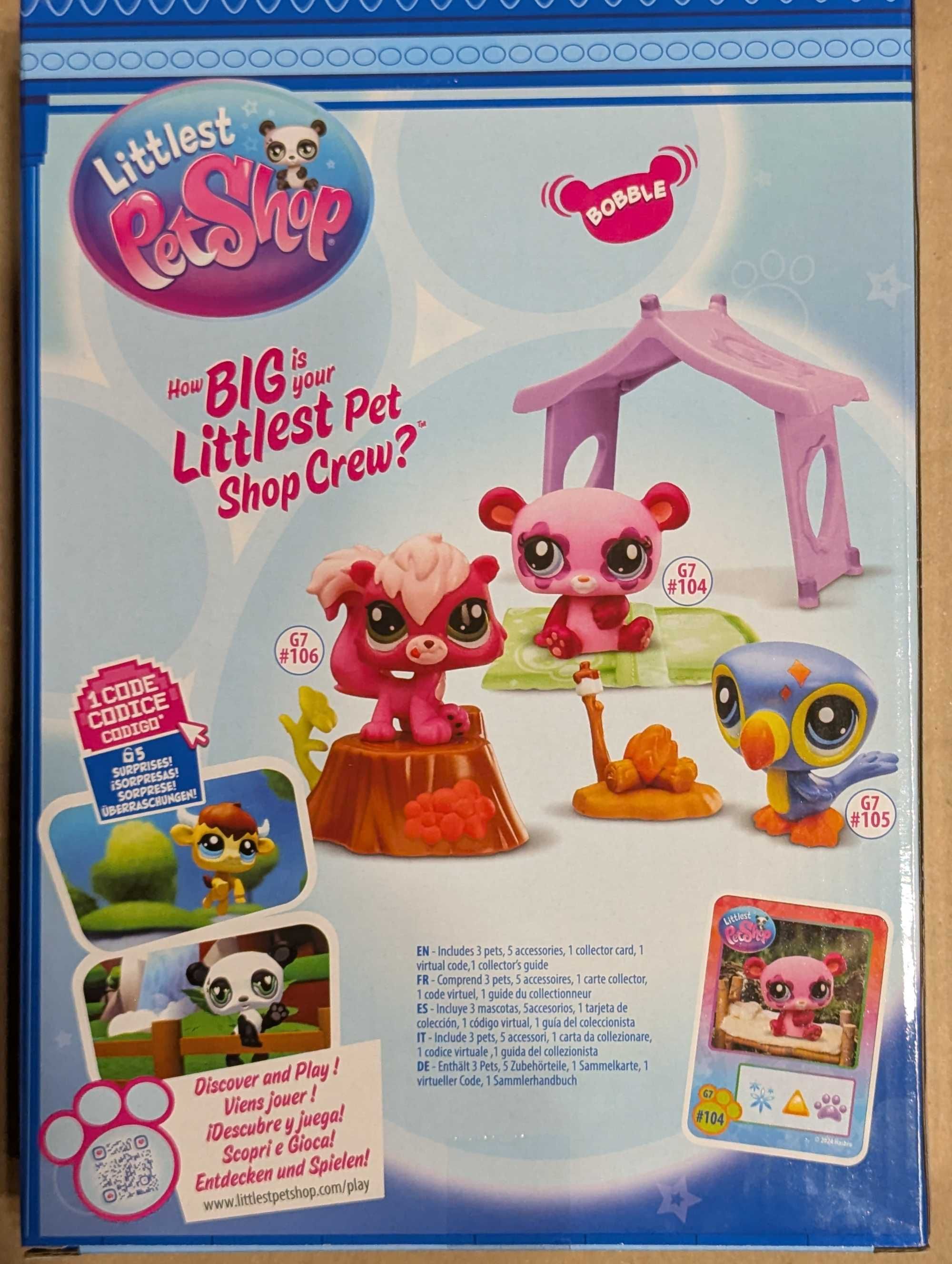 Hasbro BF00574 Bandai Littlest Pet Shop Camping