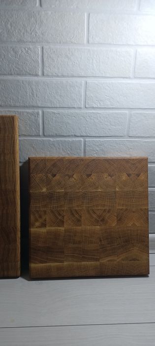 Кухонна торцева обробна дошка з дуба. Торцеві обробні дошки. 25*30*3.5