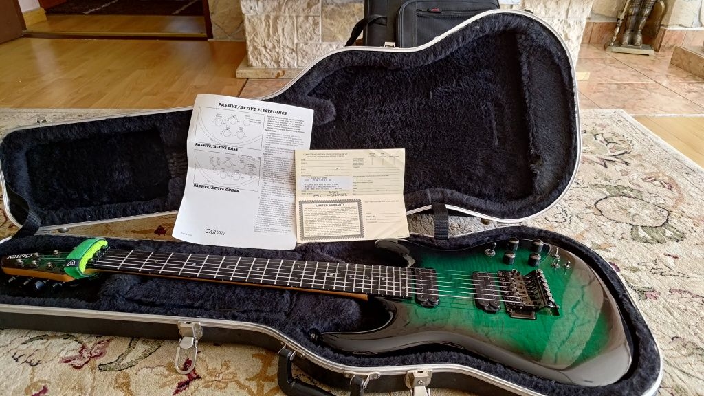 Gitara elektryczna Carvin DC727 [kiesel, Ibanez, ESP, Jackson]