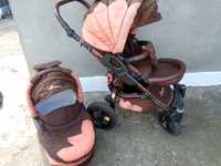 Детская коляска 2в1. Люлька кресло летняя зимняя