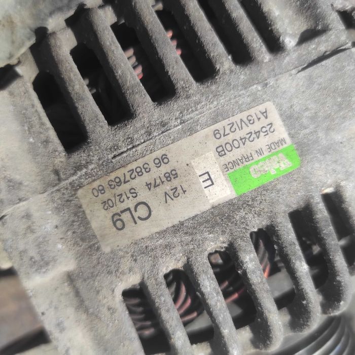 Alternator Citroen berlingo 1,6 16 V 96,382,76,380  CL9