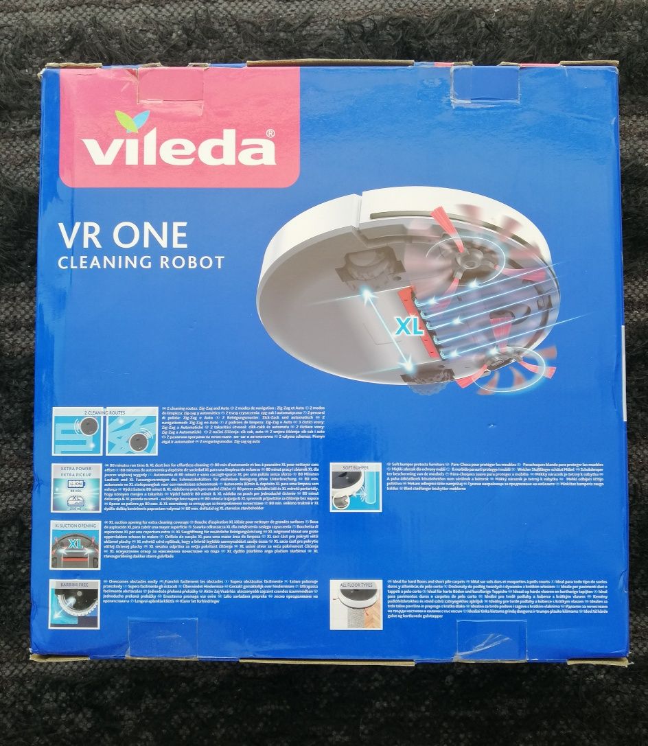 Aspirador Vileda VR ONE, Cleaning Robot.
