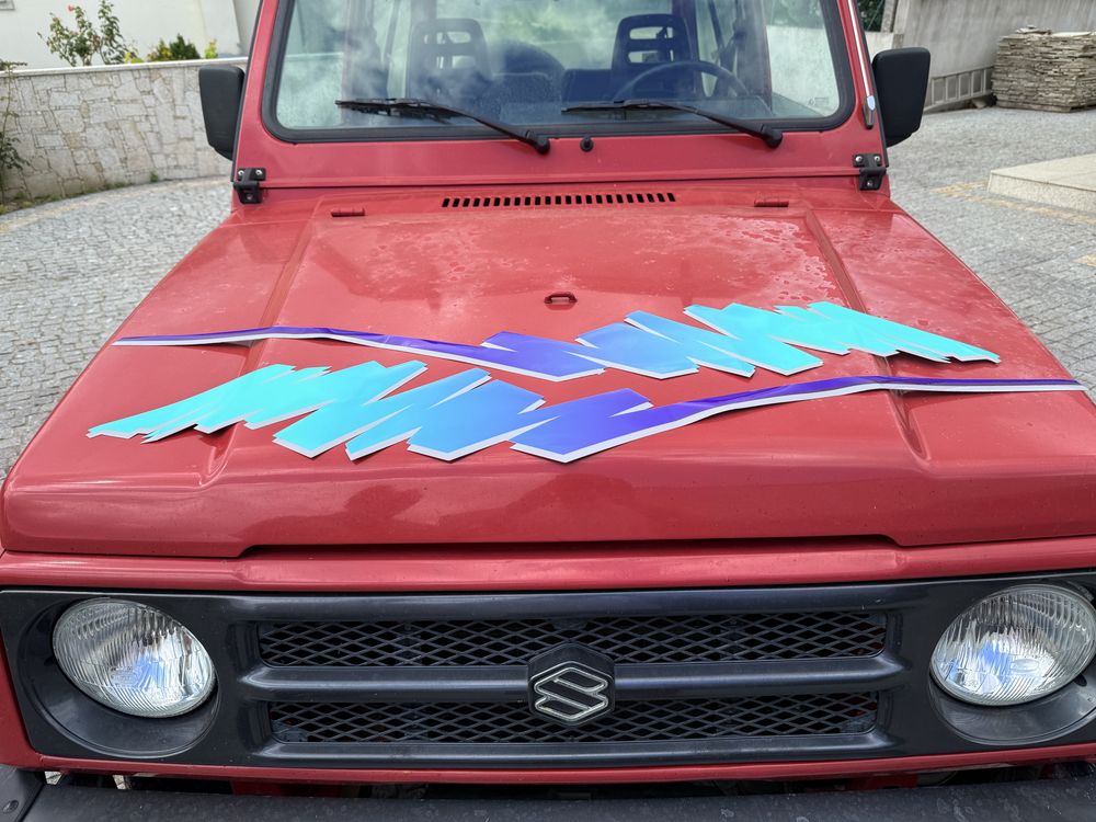 Kit autocolante original Suzuki Samurai