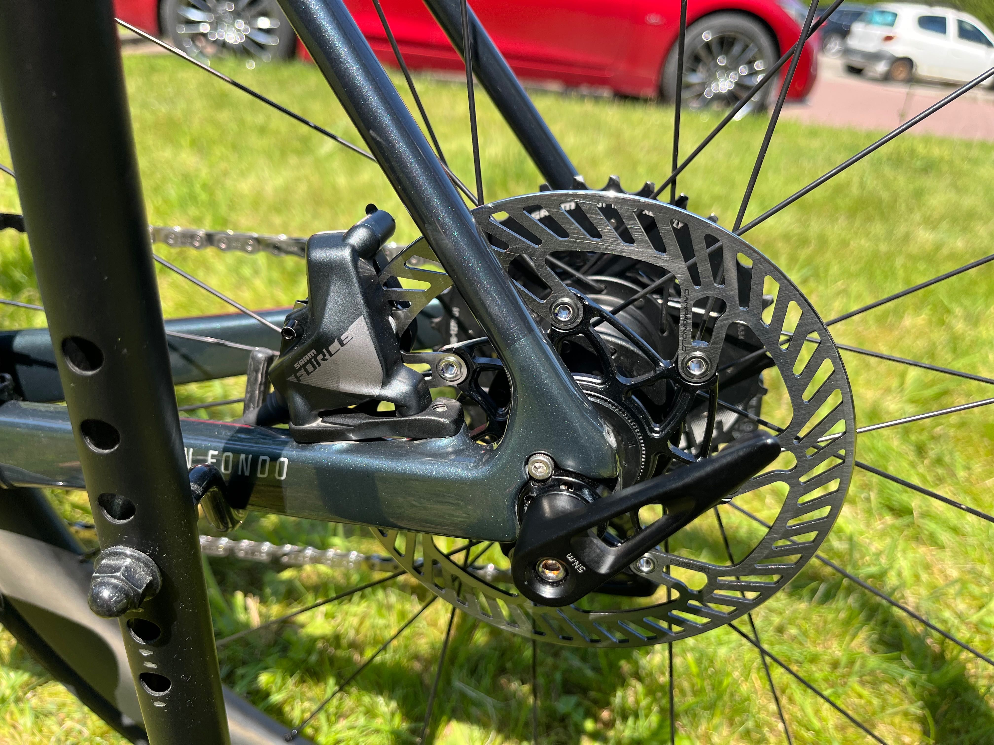 Fuji Gran Fondo rozm. 58 szosa/gravel Sram Force AXS eTap pomiar mocy