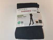A239 Esmara Thermo 100 Rajstopy Termiczne Opaque Black Rozmiar S