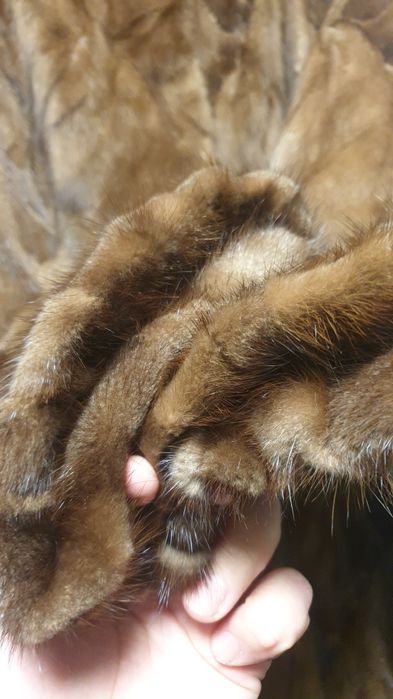 Шуба натуральная норковая