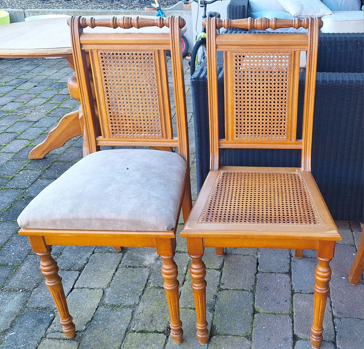 Stół holenderski+ 4 krzesła