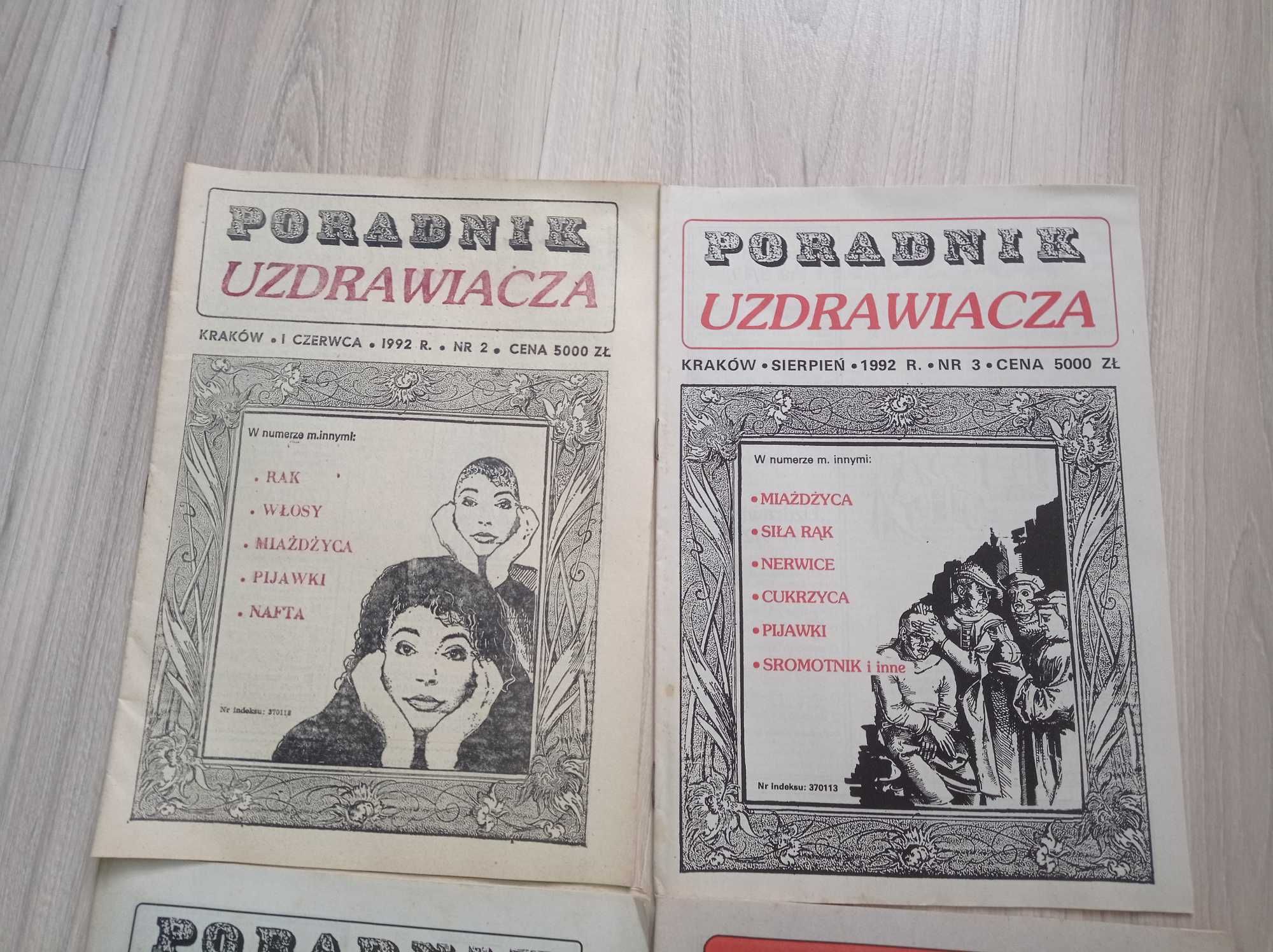 Poradnik uzdrawiacza, zestaw 1992, 1995, 1999