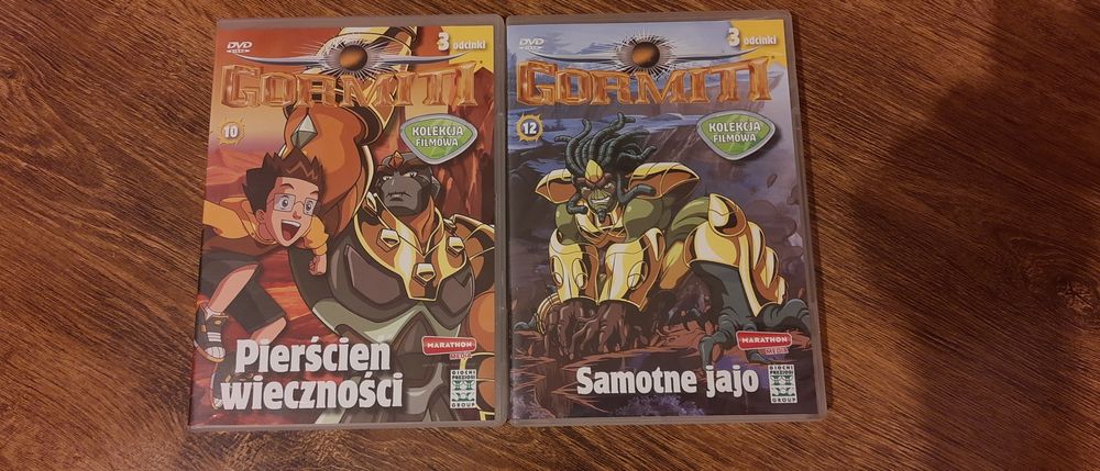 Bajki na DVD Gormiti