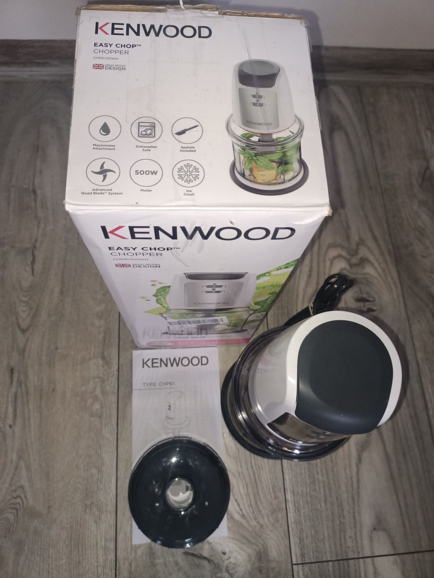 Rozdrabniacz Kenwood CHP61.000WH 500 W