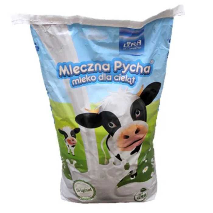 Mleko białe dla cieląt, jagniąt,źrebiąt 20kg.Mleczna Pycha