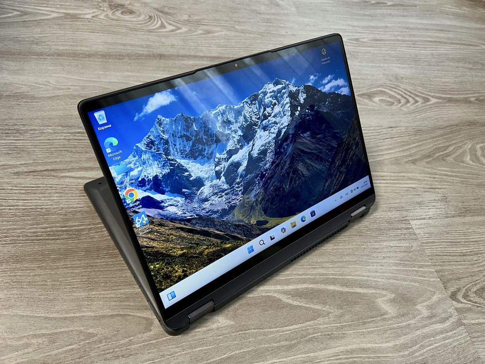 Легкий Lenovo Core I3/8Gb/256GB/Intel Iris/14 Multi-touch