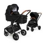 Wózek Muuvo Quick 2.0 Black Onyx 3w1 spacerówka gondola 0-3 lata