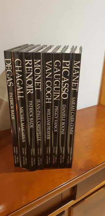 Colecção pintura, cada unidade 20€. Novos. Capa dura