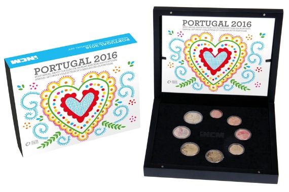 Serie PROOF Portugal 2016 RARA