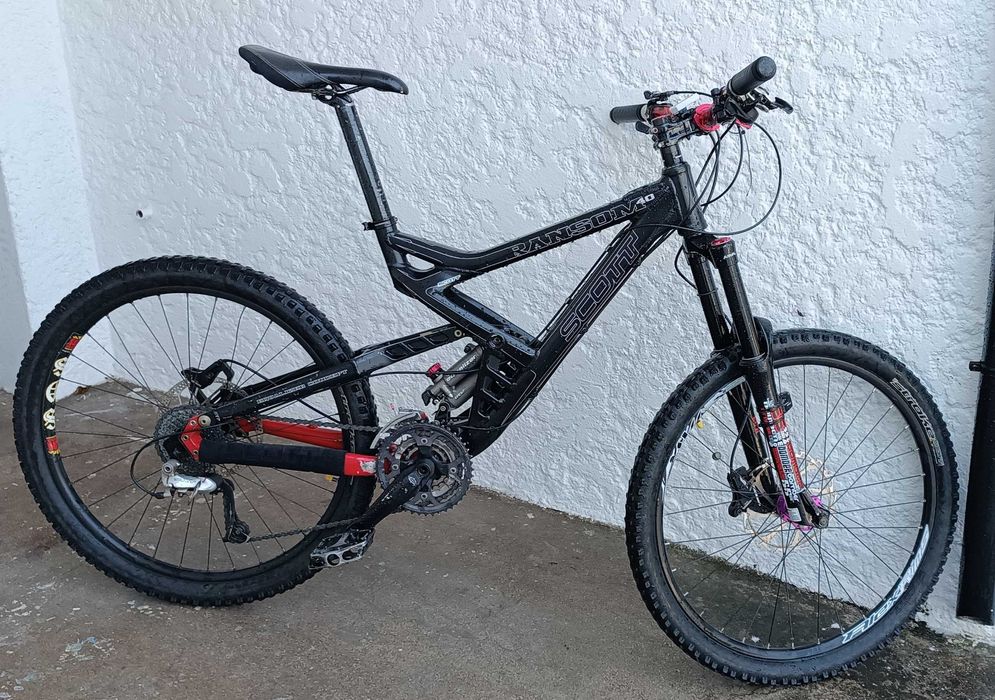 Scott Ransom 40 Black suspensão Total All Mountain