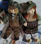 Conjunto de bonecos antigos vintage s vintage