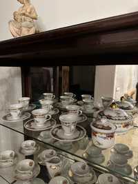 Limoges set/conjunto/serviço de chá