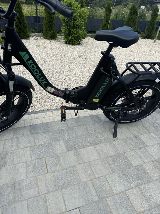 Rower elektryczny KOOLUX składany 48V 15,6Ah koła 20x4.0