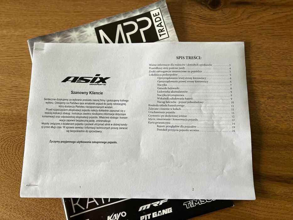 Mini cross elektryk ASIX MOTORS / LIYA 709 – stan rewelacyjny!
