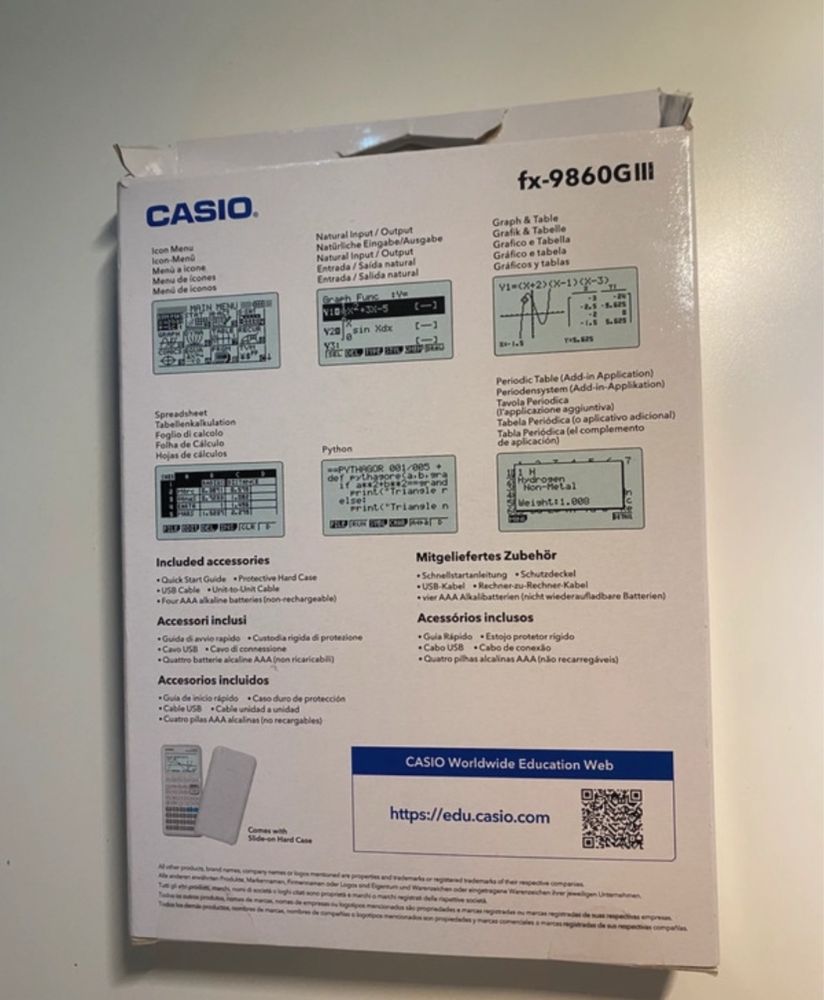 Calculadora Gráfica Casio fx-9860G