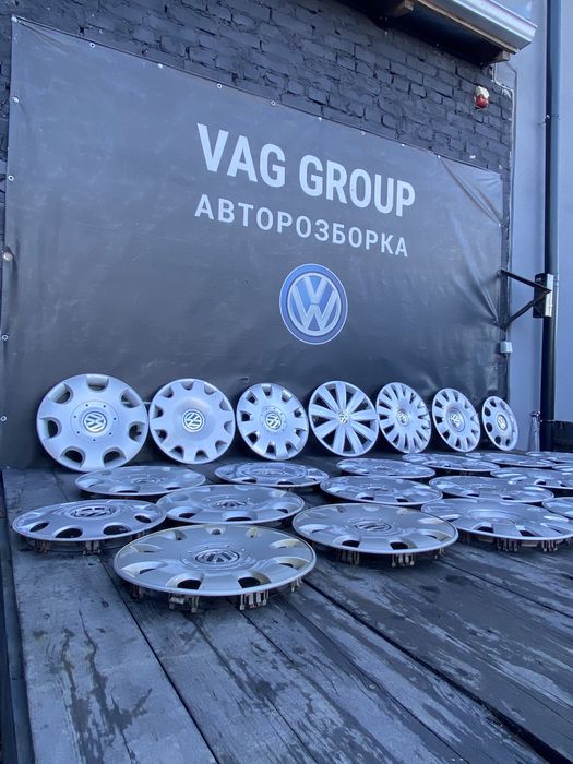 Ковпаки на диски Фольксваген,колпаки оригинал Volkswagen,Golf,passat