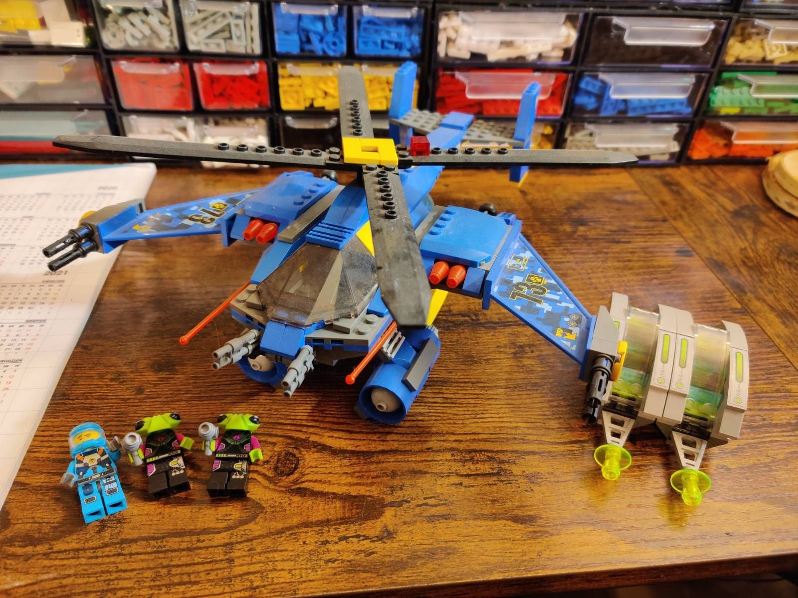 Zestaw LEGO space alien conquest 7067