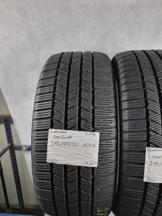 Continental CrossContact winter 275/40/22 102H 2013 rok