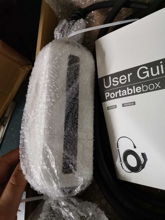 Carregador doméstico tipo 2, carro elétrico