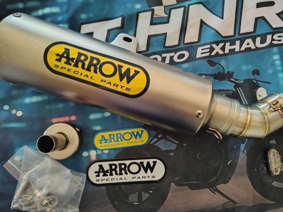 Kit escap moto arrow pro race  +curva cf moto 800mt,b trk, tenere etc