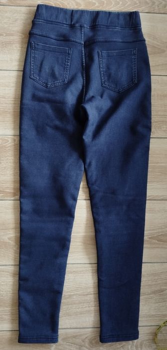 Женские леггинсы, джинсы стрейчевые теплые, размер 42