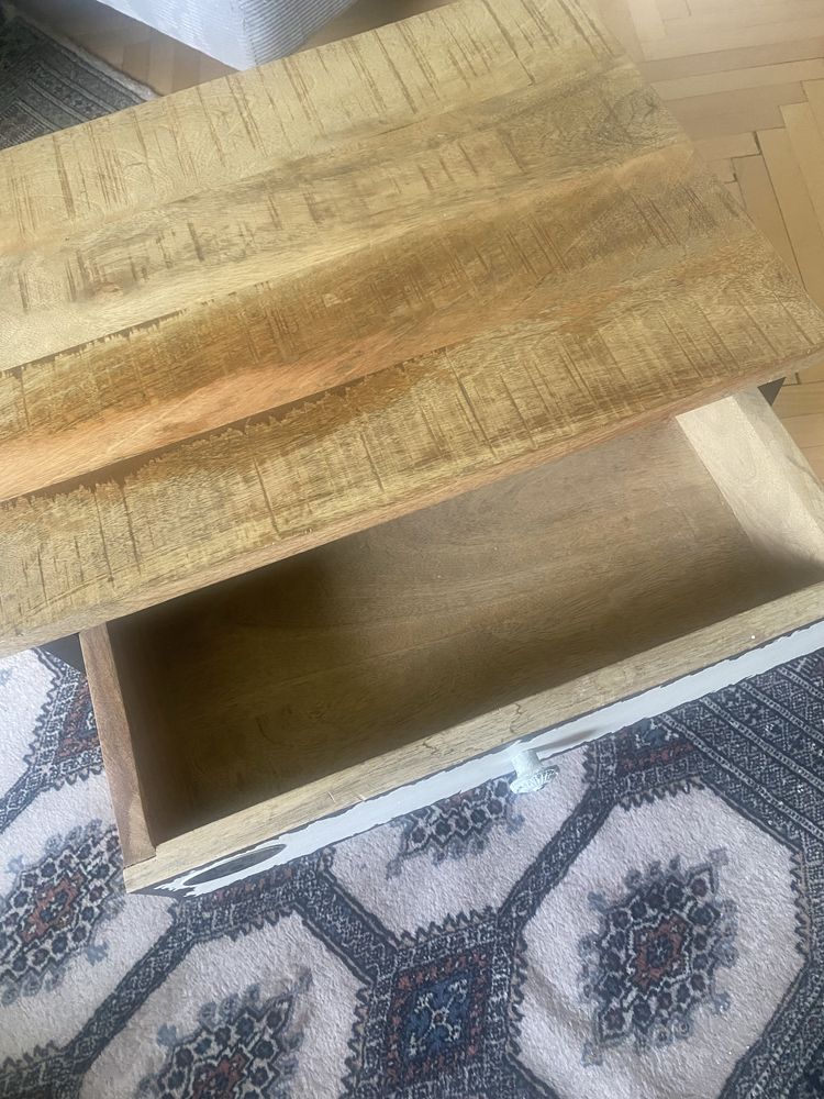 Szafka nocna w stylu loft 50x50