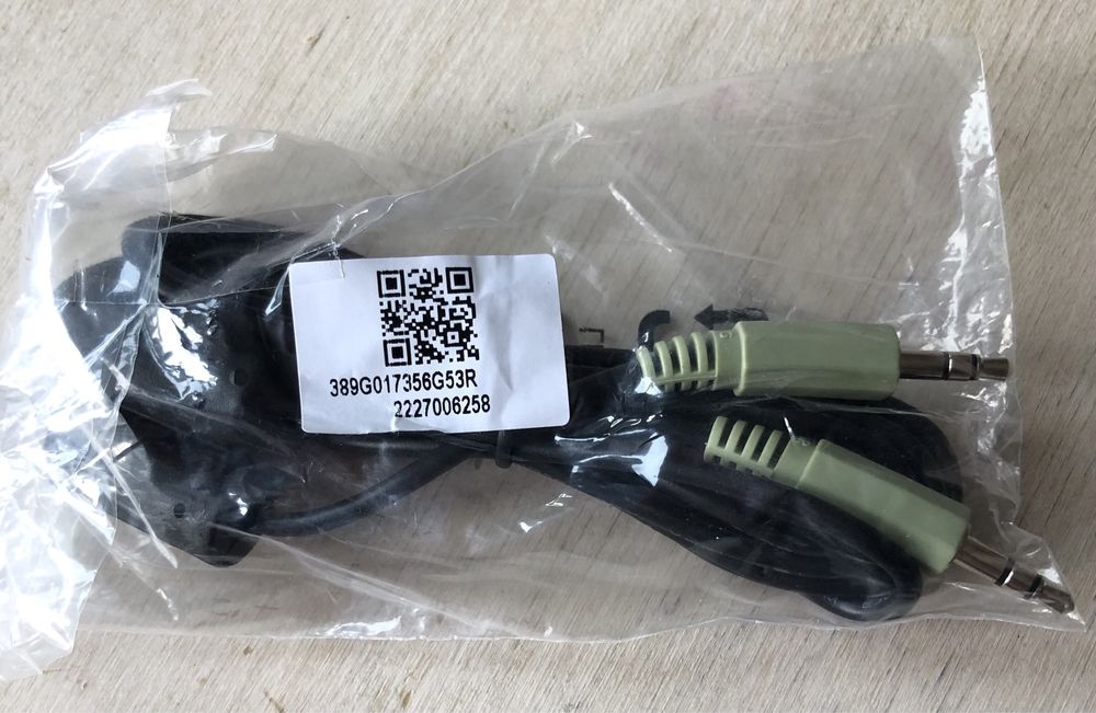 Przewód audio stereo mini jack 3,5 mm długość 1,5 m