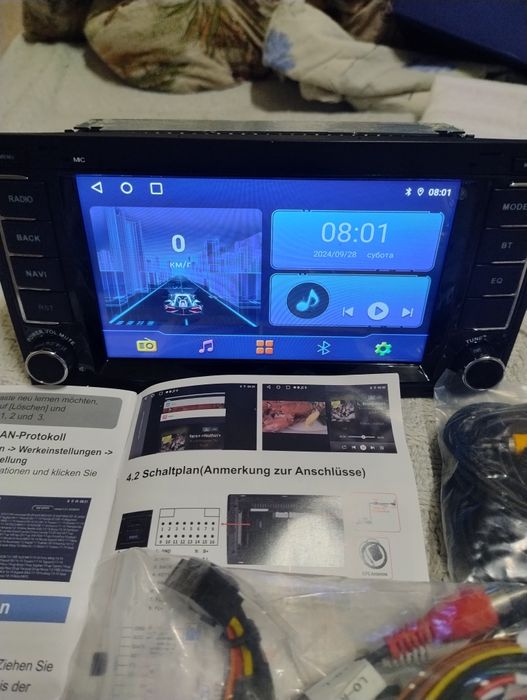 Штатна магнітола volkswagen Tuareg,Transporter T5 ,Multivan 2004 2015.